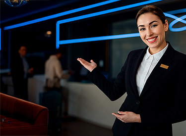Hotel receptionist