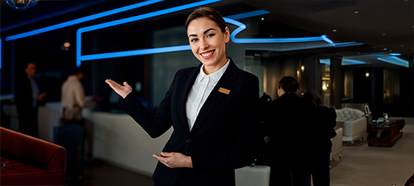 Hotel receptionist